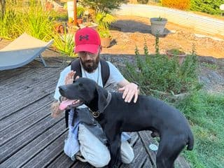 Artemis en balade, aux côtés de son accompagnant